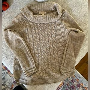 Womens Turtleneck Knit Sweater